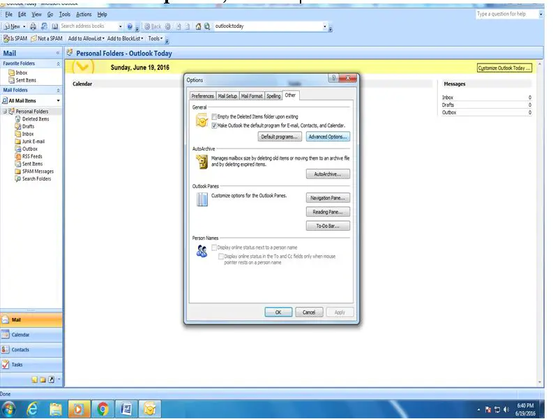Reminder does nt pop up outlook 2003 2007 techyv